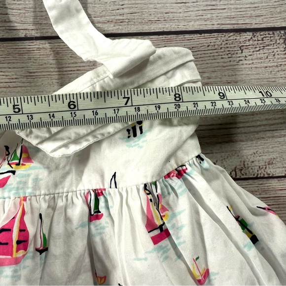 Janie and Jack Girls Sail Away Halter Tank Top Multicolor Size 3-6 Months - Picture 8 of 9